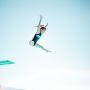 young girl, free falling, dive