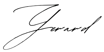 gerard signature